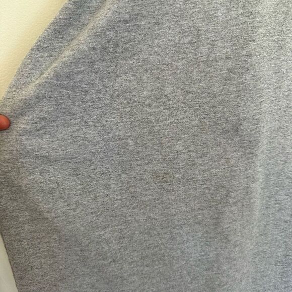 Carhartt Men’s Light Grey 1/4 Button Up Chest Pocket Long Sleeve Henley - Picture 7 of 8